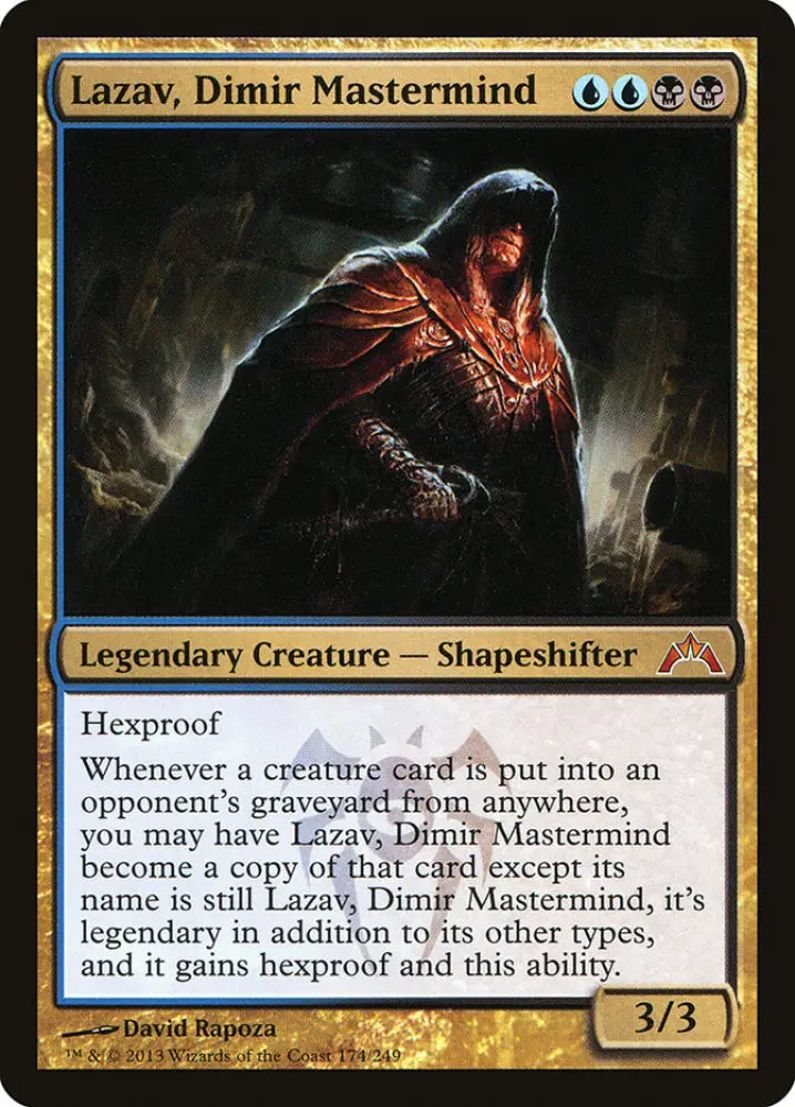 Lazav Dimir Mastermind [Gatecrash] - MTG Single