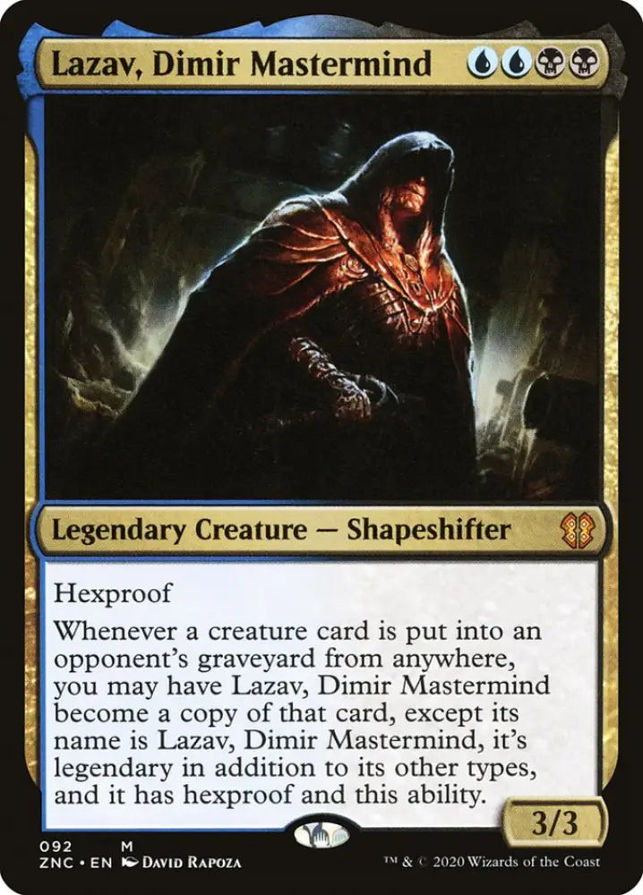 Lazav Dimir Mastermind [Zendikar Rising Commander] - MTG Single
