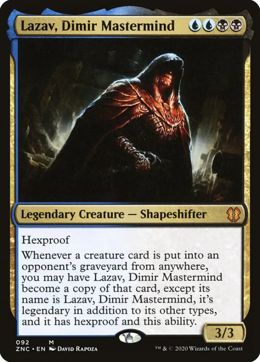 Lazav Dimir Mastermind [Zendikar Rising Commander] - MTG Single