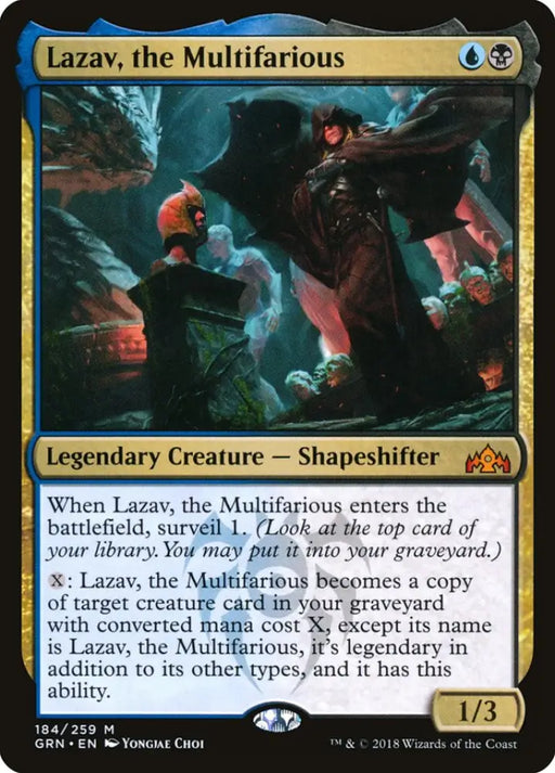 Lazav the Multifarious [Guilds of Ravnica] - MTG Single