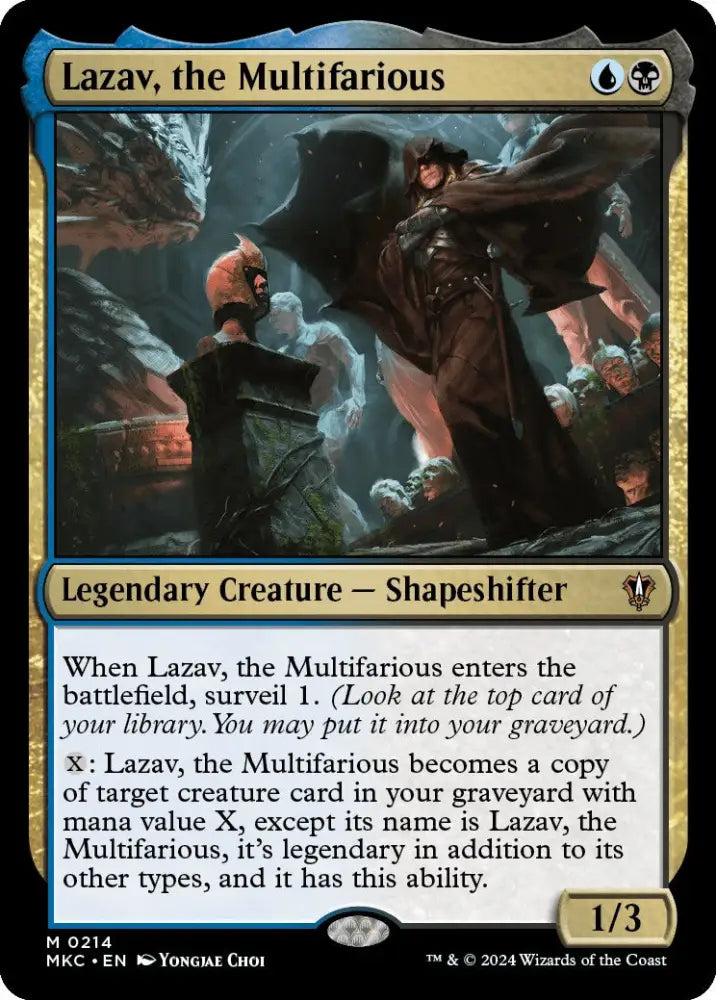 Lazav the Multifarious [Murders at Karlov Manor Commander] - MTG Single