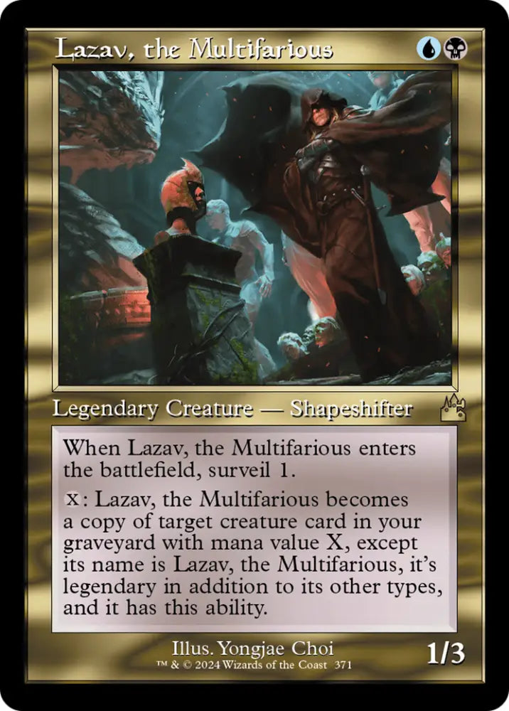 Lazav the Multifarious (Retro Frame) [Ravnica Remastered] - MTG Single