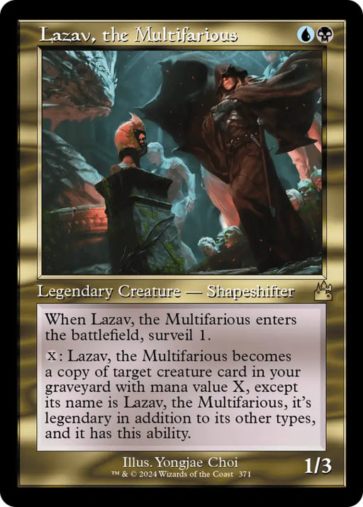 Lazav the Multifarious (Retro Frame) [Ravnica Remastered] - MTG Single