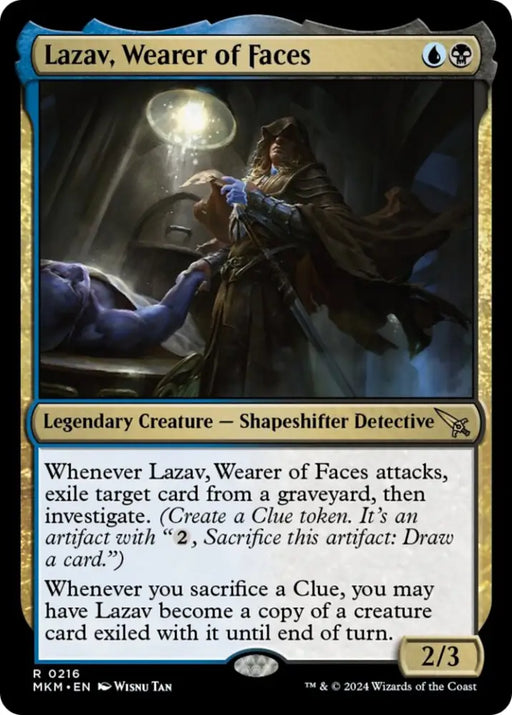Lazav Wearer of Faces [Murders at Karlov Manor] - MTG Single