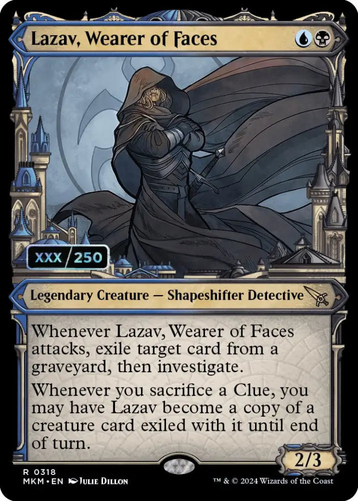 Lazav Wearer of Faces (Serialized) [Murders at Karlov Manor] - MTG Single
