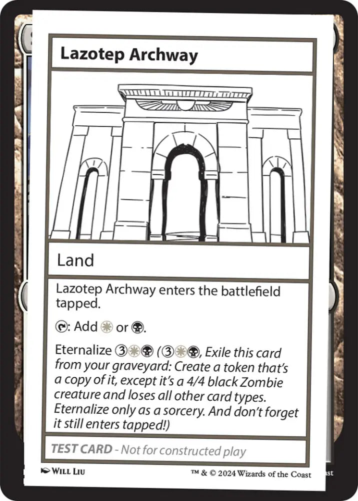 Lazotep Archway [Mystery Booster 2 Playtest Cards] - MTG Single