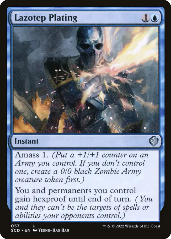 Lazotep Plating [Starter Commander Decks] - MTG Single