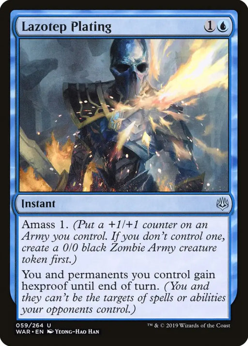 Lazotep Plating [War of the Spark] - MTG Single