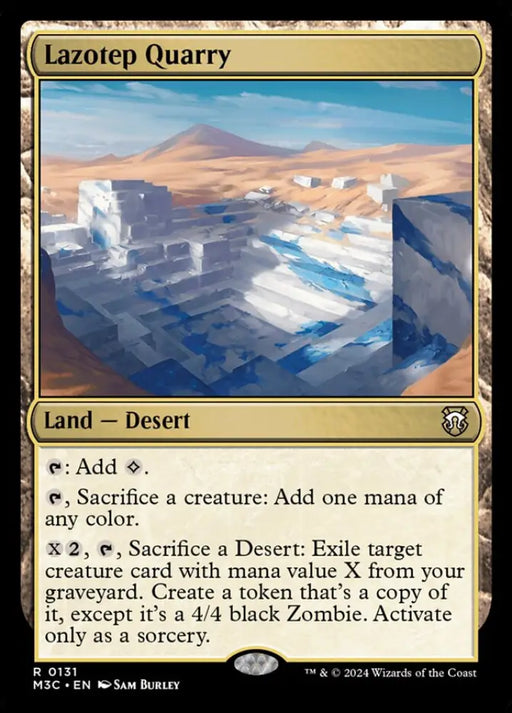 Lazotep Quarry [Modern Horizons 3 Commander] - MTG Single
