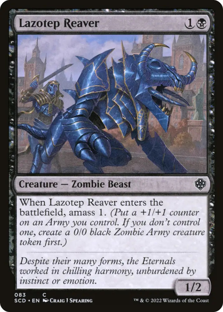 Lazotep Reaver [Starter Commander Decks] - MTG Single