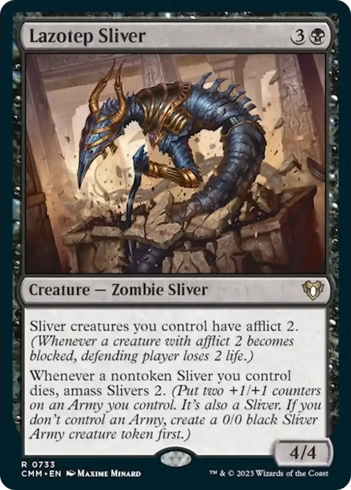 Lazotep Sliver [Commander Masters] - MTG Single