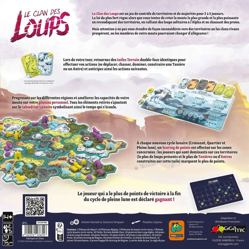 Le Clan des Loups (Wolves) (FR) - Board Games