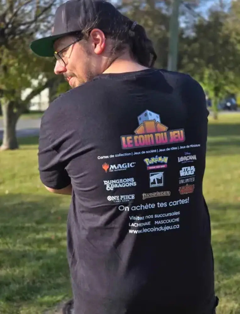 Le Coin du Jeu Black T-Shirt - Merch