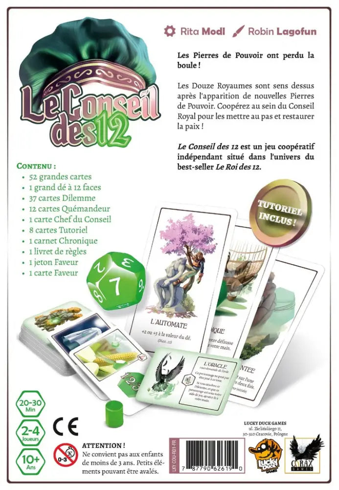 Le Conseil des 12 (FR) - Board Games