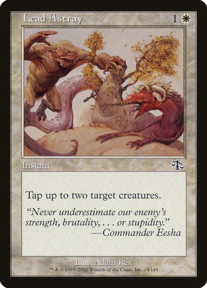 Lead Astray [Judgment] - MTG Single