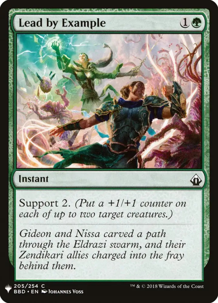 Lead by Example [Mystery Booster] - MTG Single