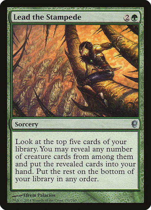 Lead the Stampede [Conspiracy] - MTG Single