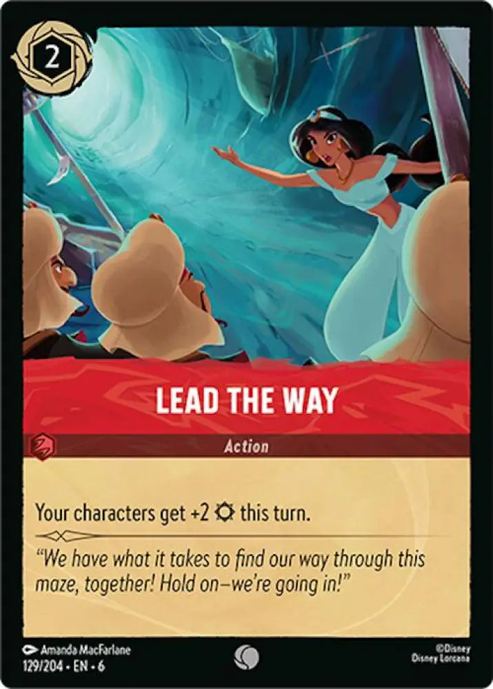 Lead the Way (129/204) [Azurite Sea] - Lorcana Single