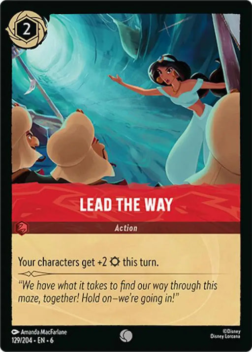 Lead the Way (129/204) [Azurite Sea] - Lorcana Single