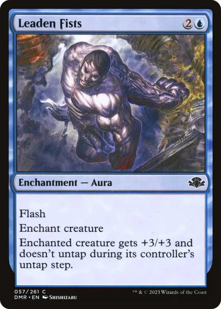 Leaden Fists [Dominaria Remastered] - MTG Single