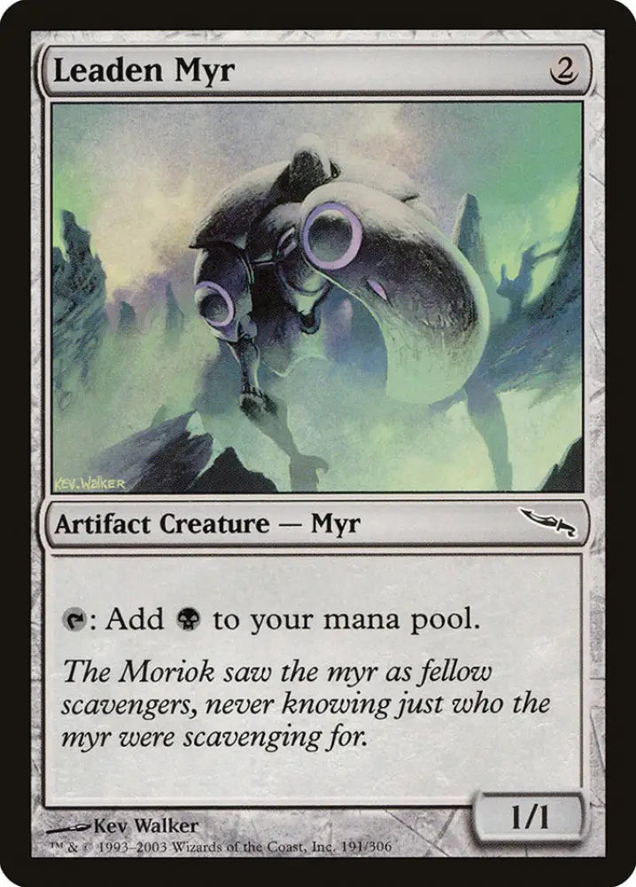 Leaden Myr [Mirrodin] - MTG Single