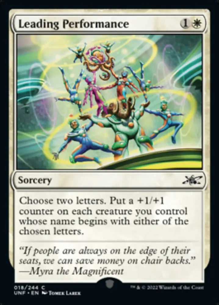 Leading Performance [Unfinity] - MTG Single