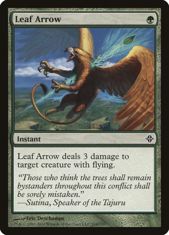 Leaf Arrow [Rise of the Eldrazi] - MTG Single
