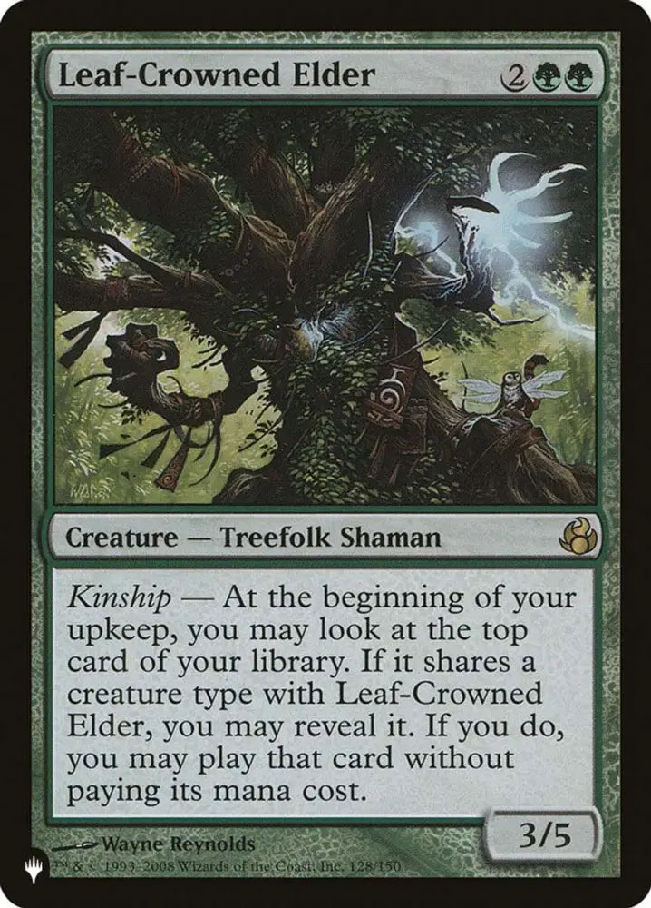 Leaf-Crowned Elder [The List] - MTG Single