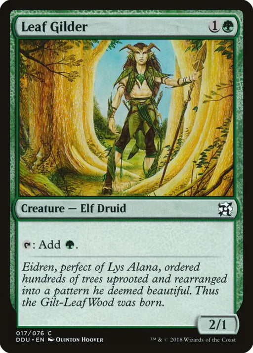 Leaf Gilder [Duel Decks: Elves vs. Inventors] - MTG Single