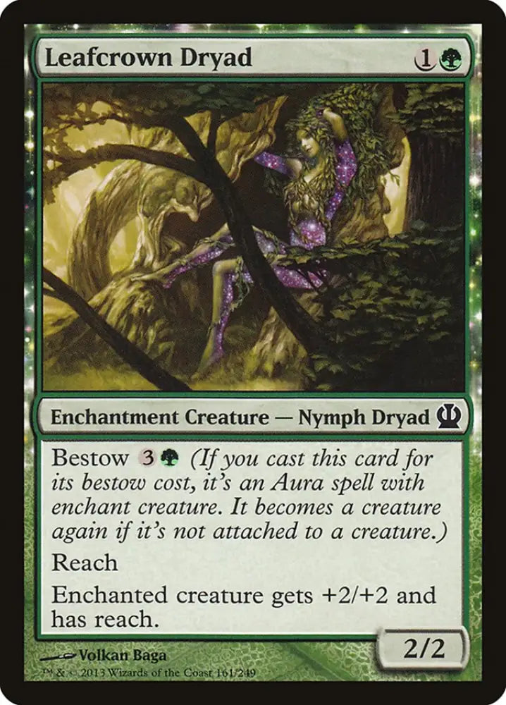 Leafcrown Dryad [Theros] - MTG Single