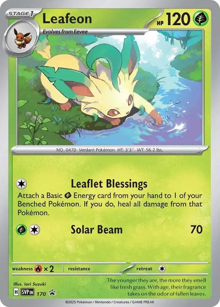 Leafeon (SVP170) [Scarlet & Violet: Black Star Promos] - Pokemon Single