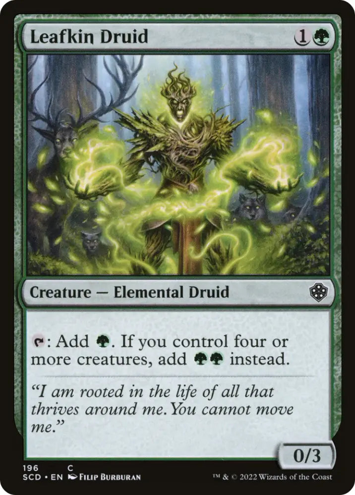 Leafkin Druid [Starter Commander Decks] - MTG Single