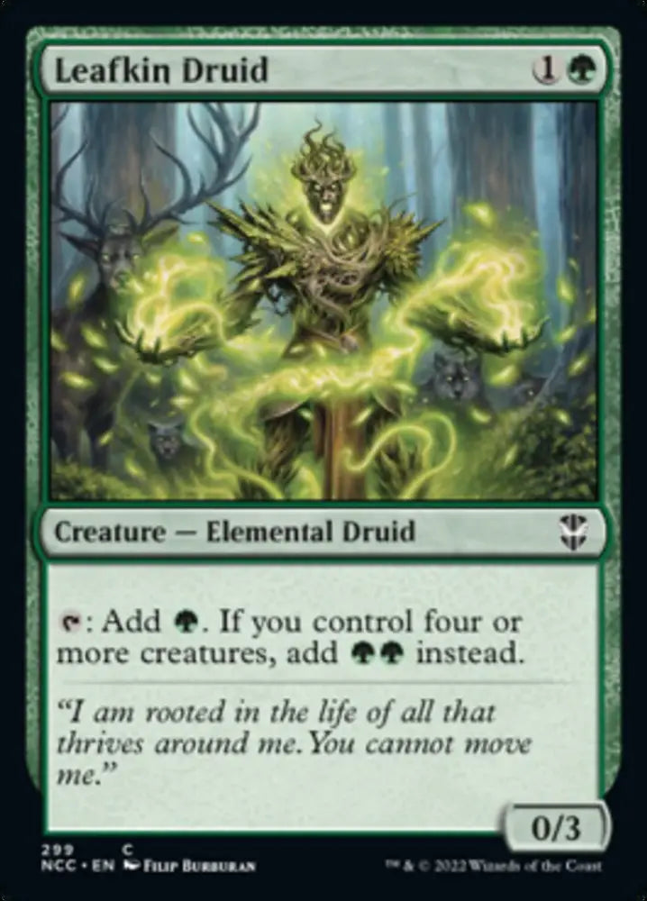 Leafkin Druid [Streets of New Capenna Commander] - MTG Single
