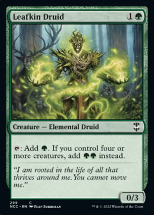 Leafkin Druid [Streets of New Capenna Commander] - MTG Single