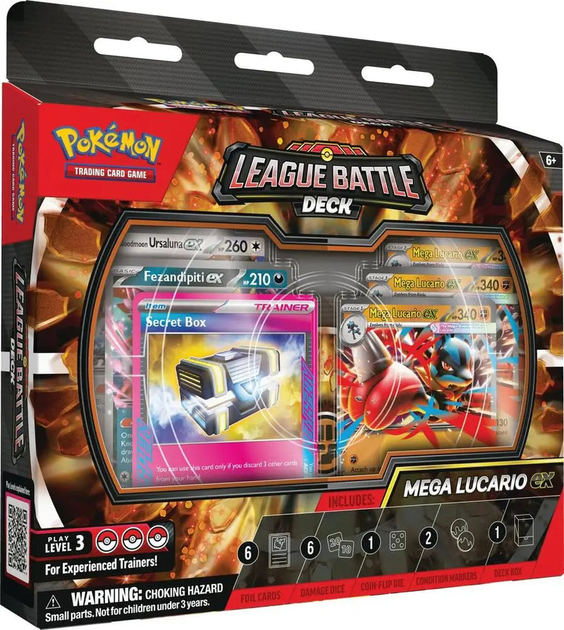 League Battle Deck Mega Lucario ex - Pokémon Sealed