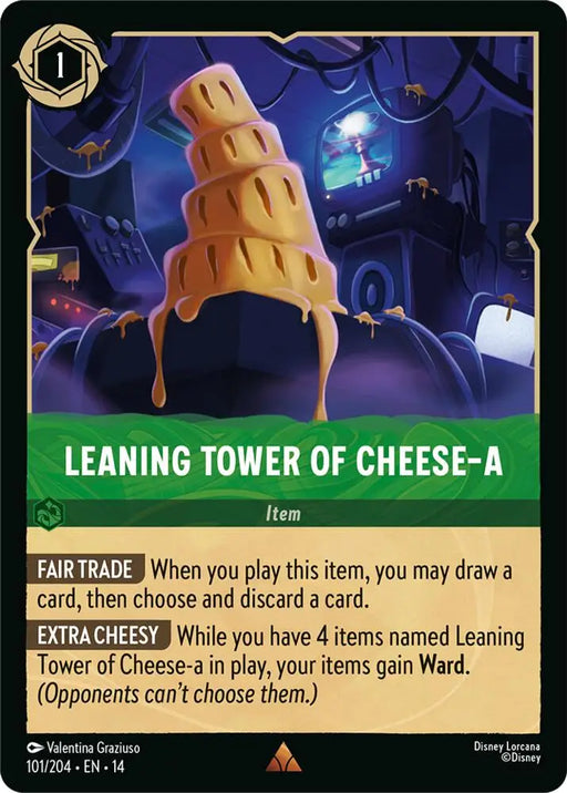 Leaning Tower of Cheese-a (101/204) [Hyperia City]