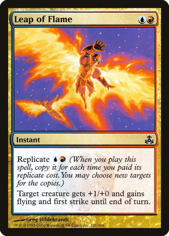 Leap of Flame [Guildpact] - MTG Single