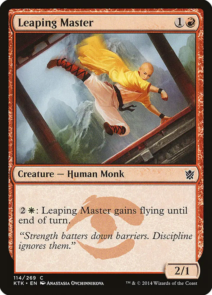 Leaping Master [Khans of Tarkir] - MTG Single