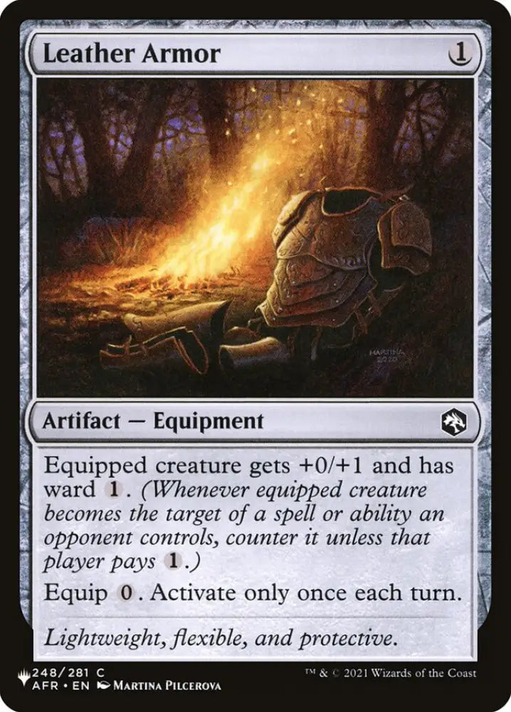 Leather Armor [The List] - MTG Single