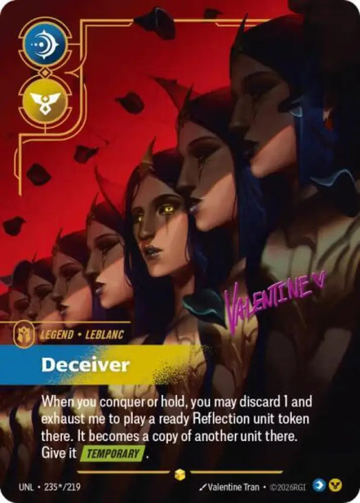 LeBlanc - Deceiver (Signature) (235*/219) [Unleashed]