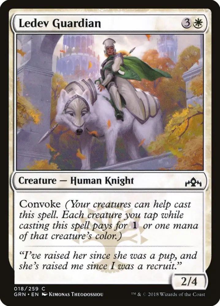 Ledev Guardian [Guilds of Ravnica] - MTG Single