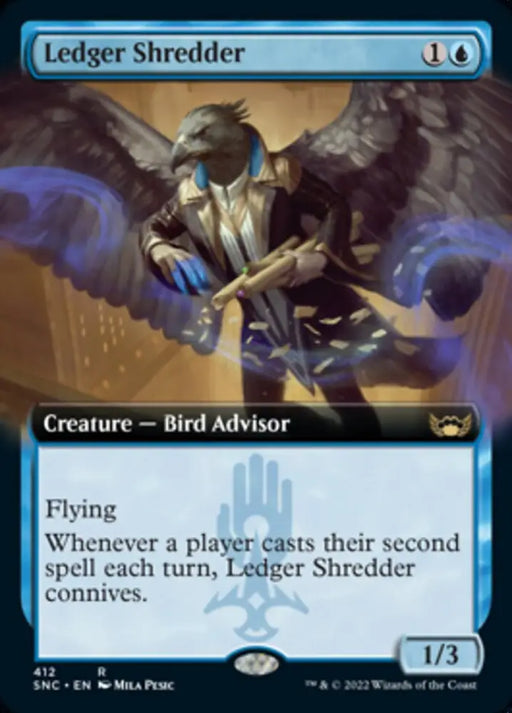 Ledger Shredder (Extended Art) [Streets of New Capenna] - MTG Single