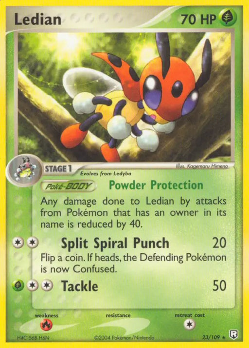 Ledian (23/109) [EX: Team Rocket Returns] - Pokemon Single