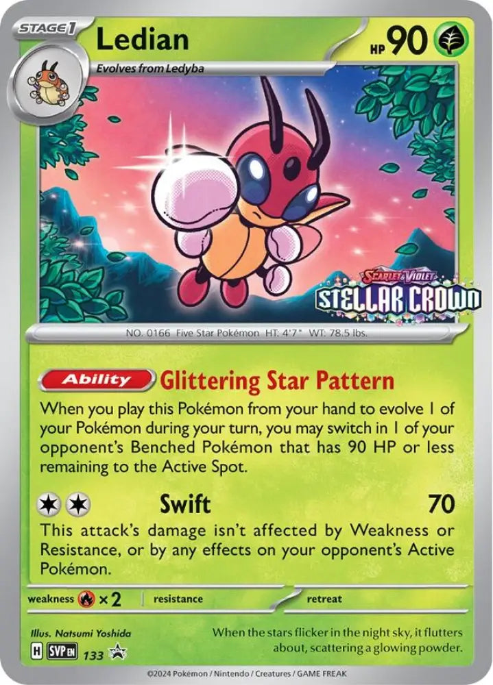 Ledian (SVP133) [Scarlet & Violet: Black Star Promos] - Pokemon Single