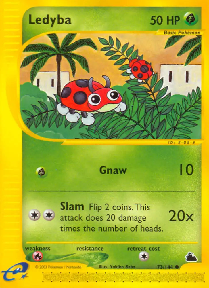 Ledyba (73/144) [Skyridge] - Pokemon Single