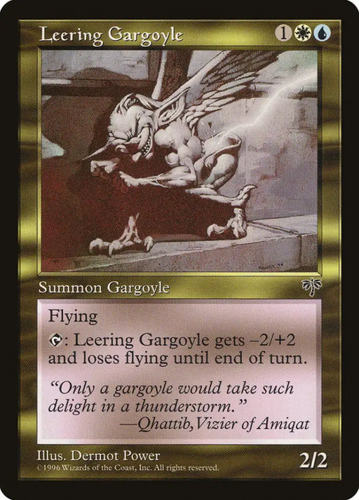Leering Gargoyle [Mirage] - MTG Single