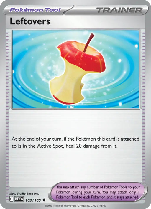 Leftovers (163/165) [Scarlet & Violet 151] - Pokemon Single