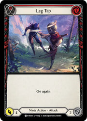 Leg Tap (Red) [Welcome to Rathe Unlimited] Unlimited Rainbow Foil - Flesh And Blood Single