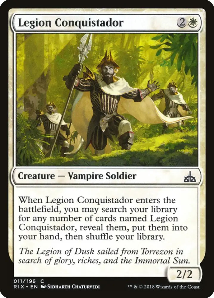 Legion Conquistador [Rivals of Ixalan] - MTG Single