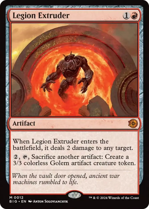 Legion Extruder [Outlaws of Thunder Junction: The Big Score] - MTG Single